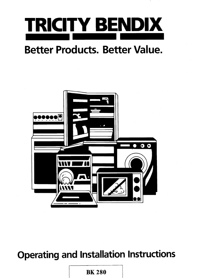 Página 1 del manual Manual de usuario Tricity Bendix BK280