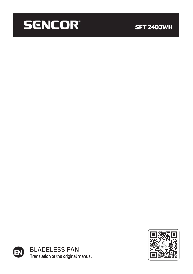 Page 1 de la notice Manuel utilisateur Sencor SFT 2403WH