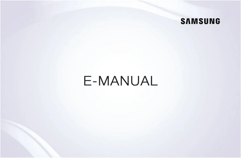 Página 1 del manual Manual de usuario Samsung UA40J5120TU