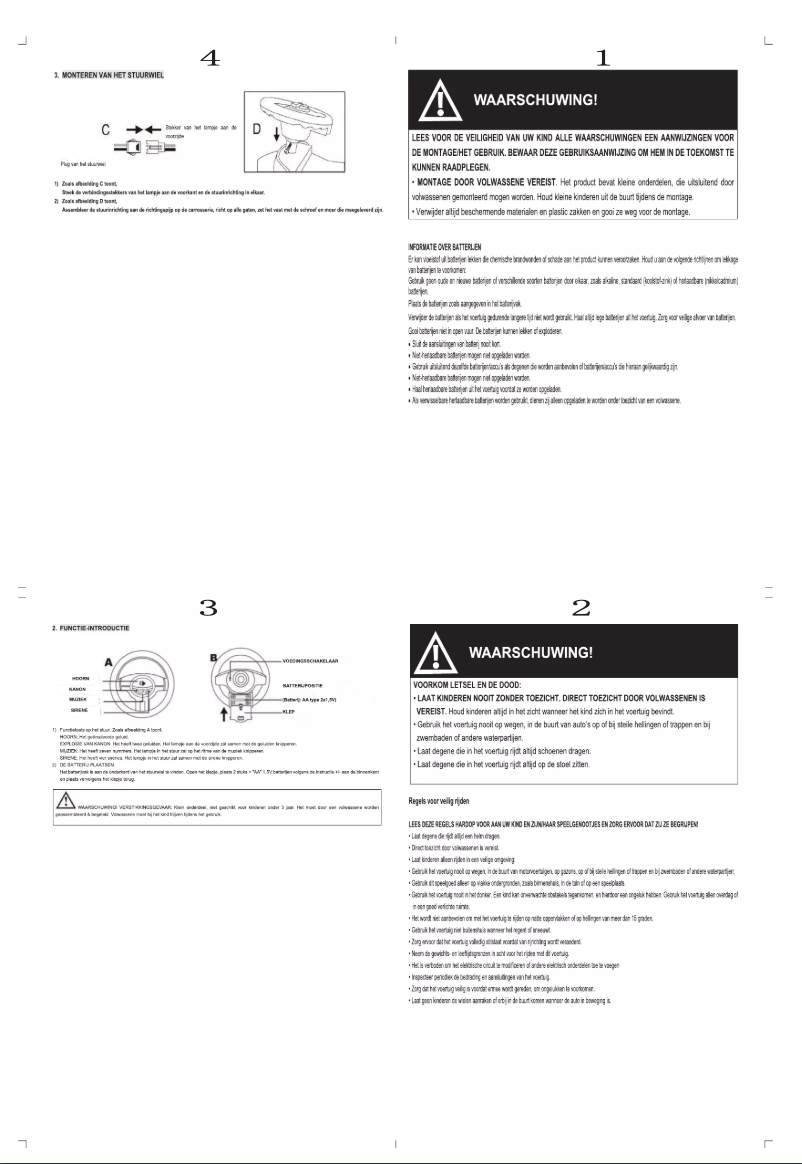 Page 1 de la notice Manuel utilisateur Marquant 5503