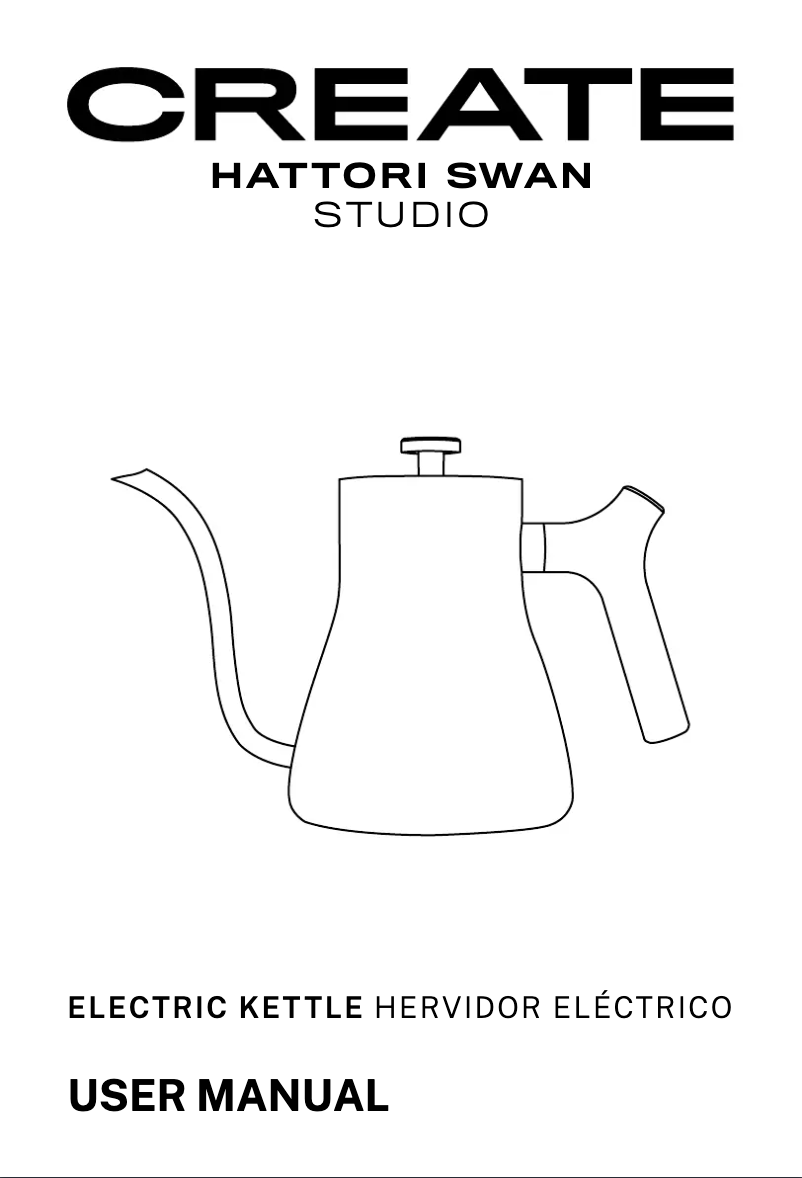 Page 1 de la notice Manuel utilisateur Create HATTORI SWAN