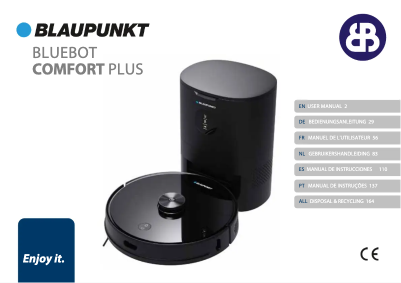 Página 1 del manual Manual de usuario Blaupunkt Bluebot COMFORT Plus