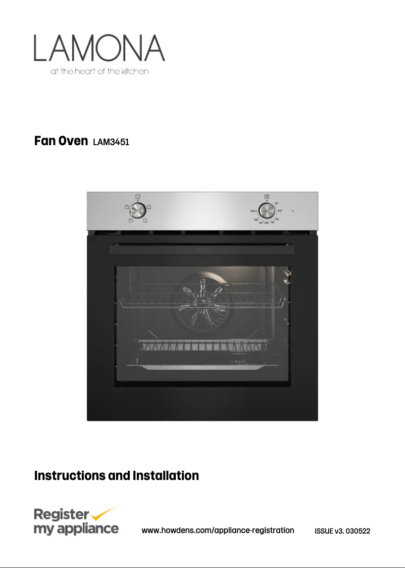 Página 1 del manual Manual de usuario Lamona LAM3451