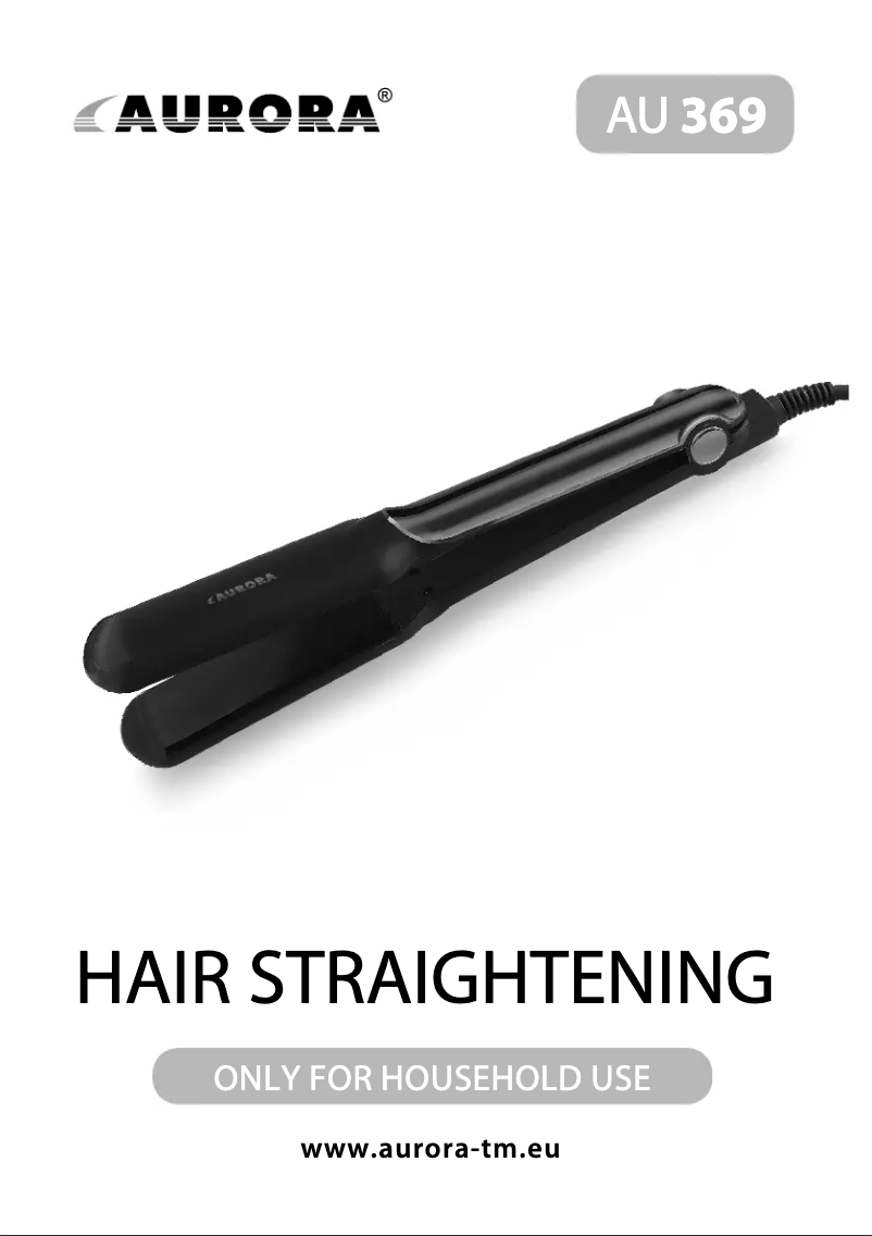 Page 1 de la notice Manuel utilisateur Aurora AU 369