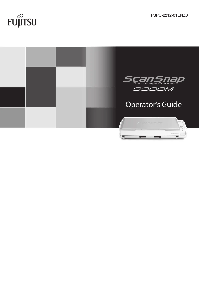 Página 1 del manual Manual de usuario Fujitsu ScanSnap S300M