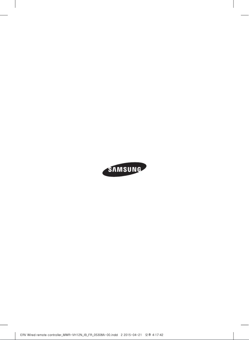 Página 1 del manual Manual de usuario Samsung MWR-VH12N