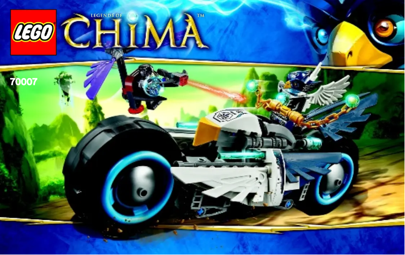 Página 1 del manual Manual de usuario Lego Chima 70007