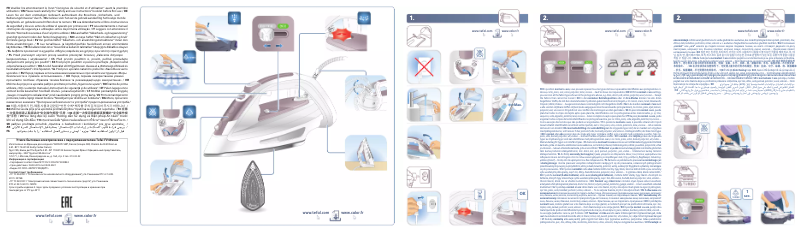 Page 1 of the manual User Manual Tefal Ultragliss Protect FV4971
