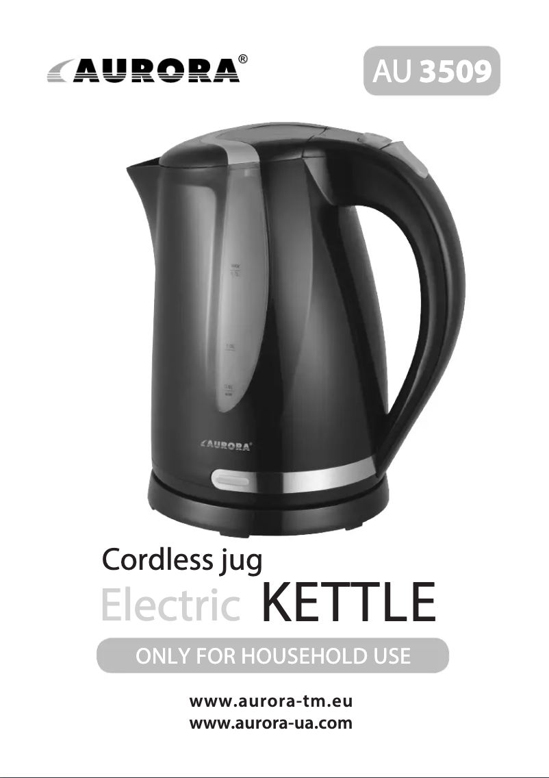 Page 1 de la notice Manuel utilisateur Aurora AU 3509