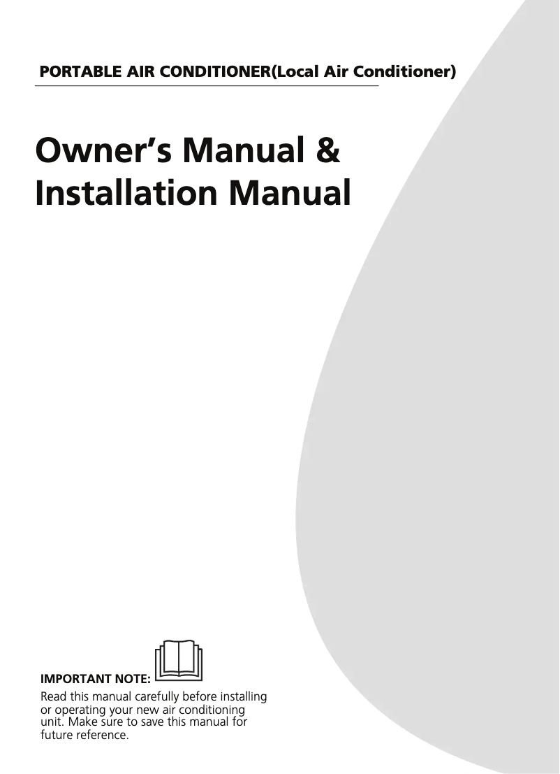 Page 1 de la notice Manuel utilisateur Midea Mobile Eco 35 HP