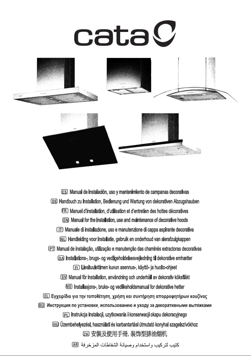 Page 1 de la notice Manuel utilisateur CATA G50 LUX
