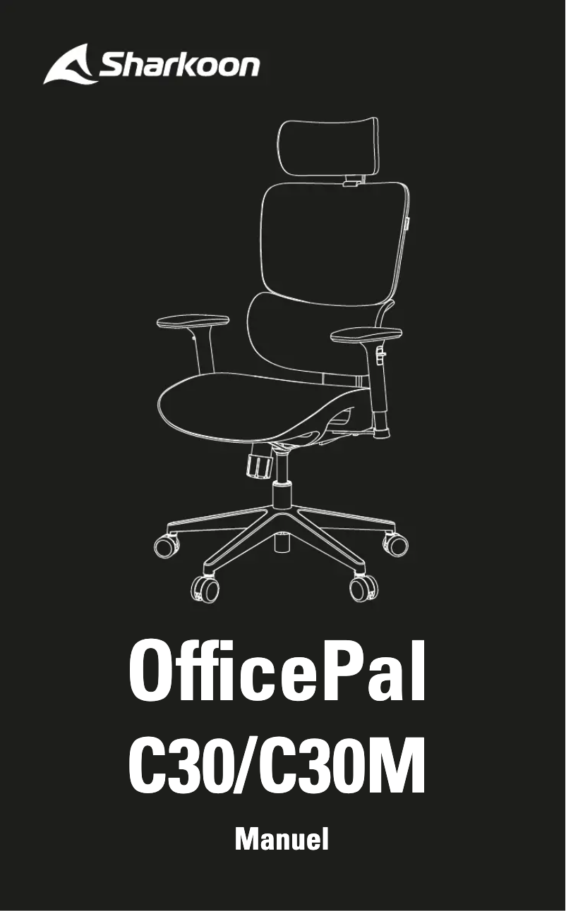 Page 1 de la notice Manuel utilisateur Sharkoon OfficePal C30M