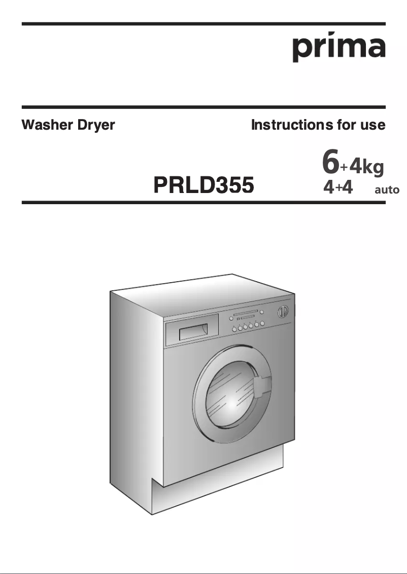 Page 1 de la notice Manuel utilisateur Prima PRLD 355