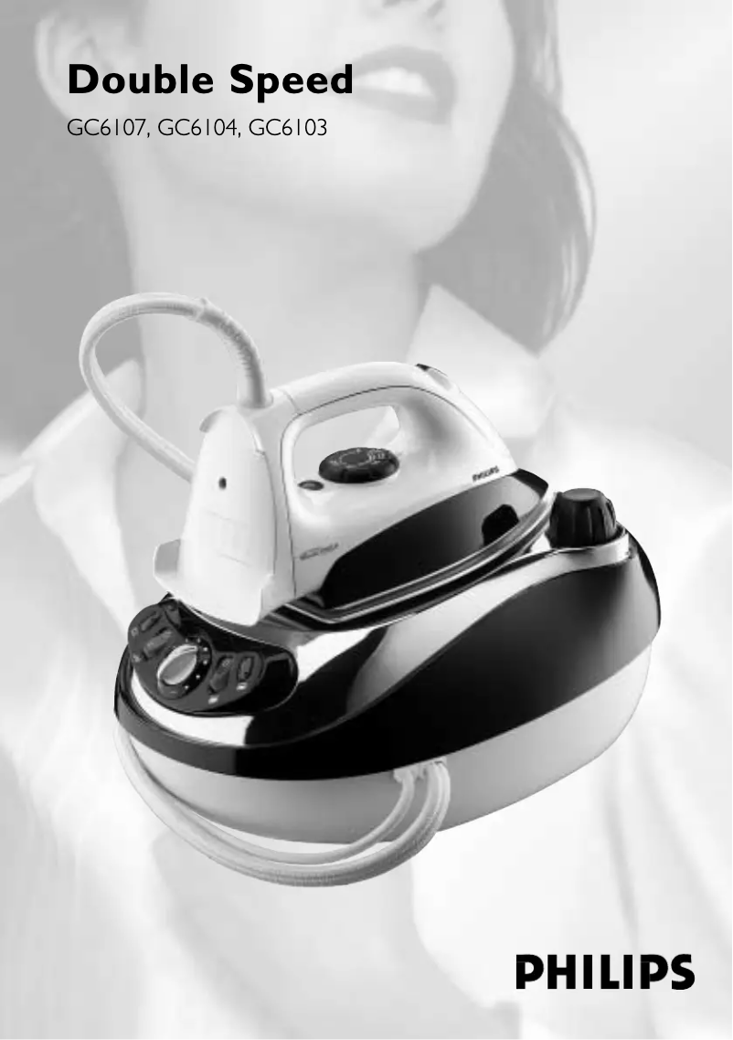 Página 1 del manual Manual de usuario Philips Double Speed GC6104
