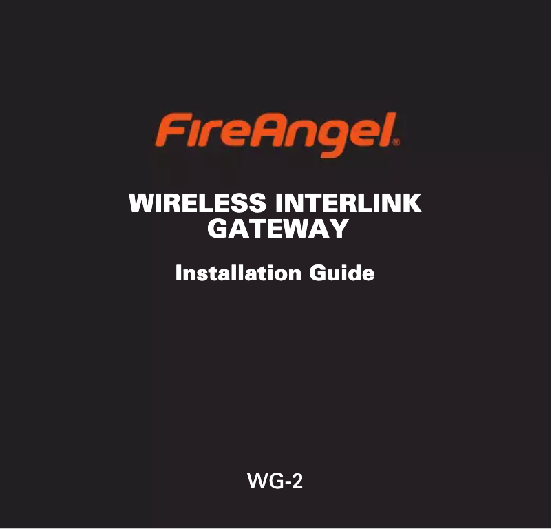 Página 1 del manual Manual de usuario FireAngel FP1000W2-R