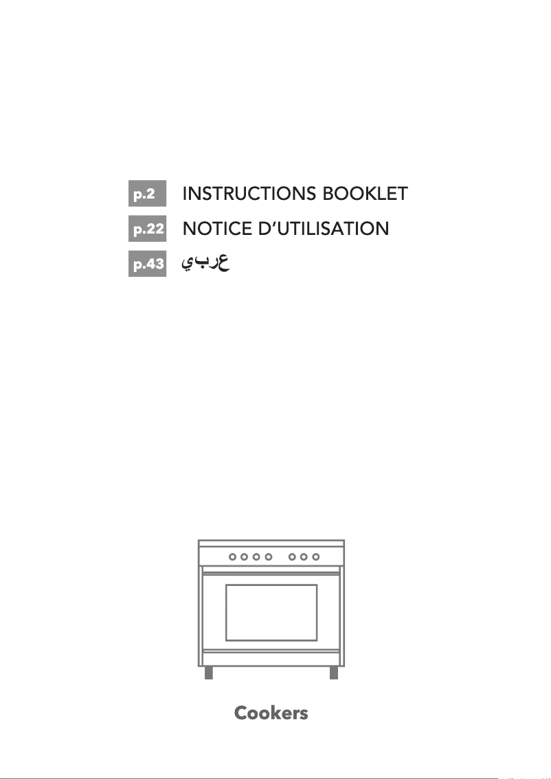 Page 1 de la notice Manuel utilisateur Glem Gas UN7612WI