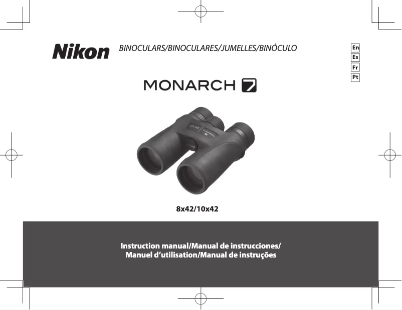 Page 1 de la notice Manuel utilisateur Nikon MONARCH 7 8x42