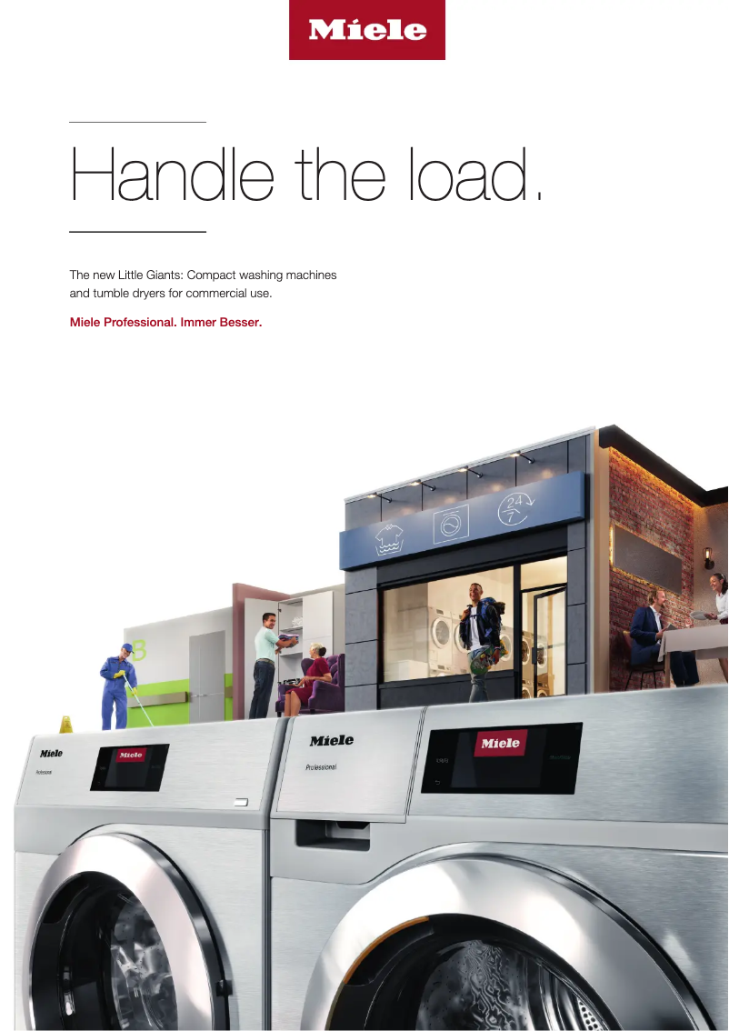 Page 1 de la notice Brochure Miele PDR 908 HP