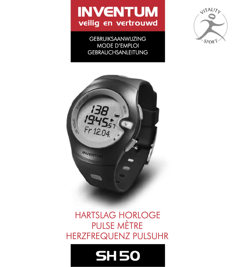 Page 1 de la notice Manuel utilisateur Inventum SH50