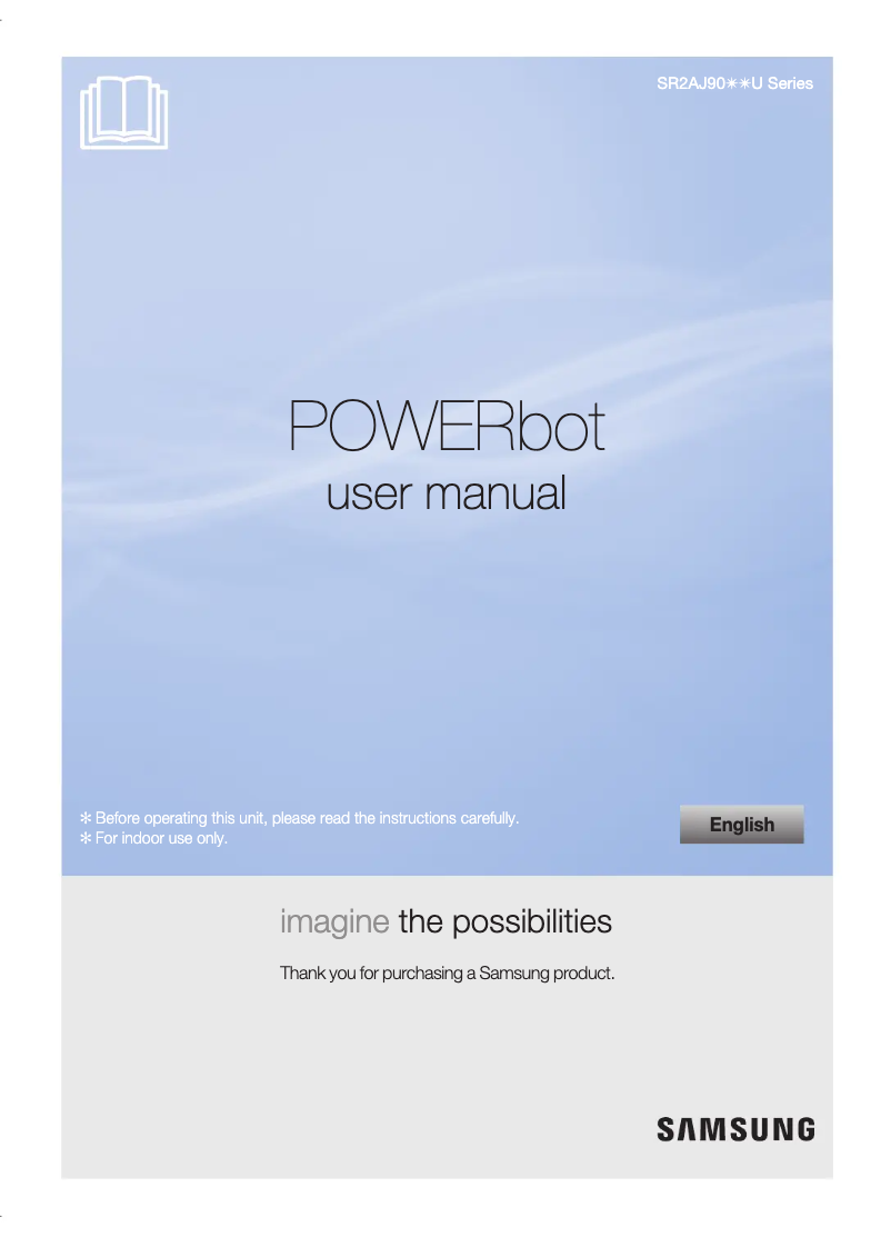 Página 1 del manual Manual de usuario Samsung POWERbot Essential VR2AJ9020UG