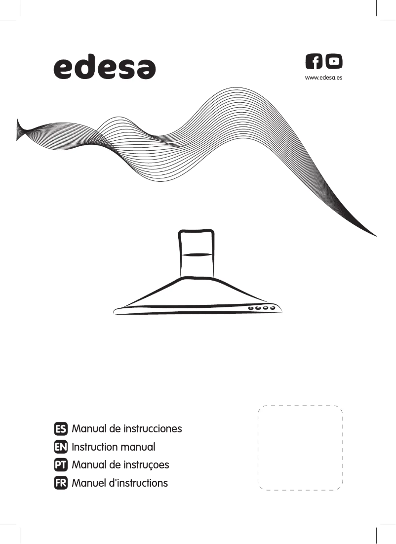 Page 1 de la notice Manuel utilisateur Edesa ECP-7611 X