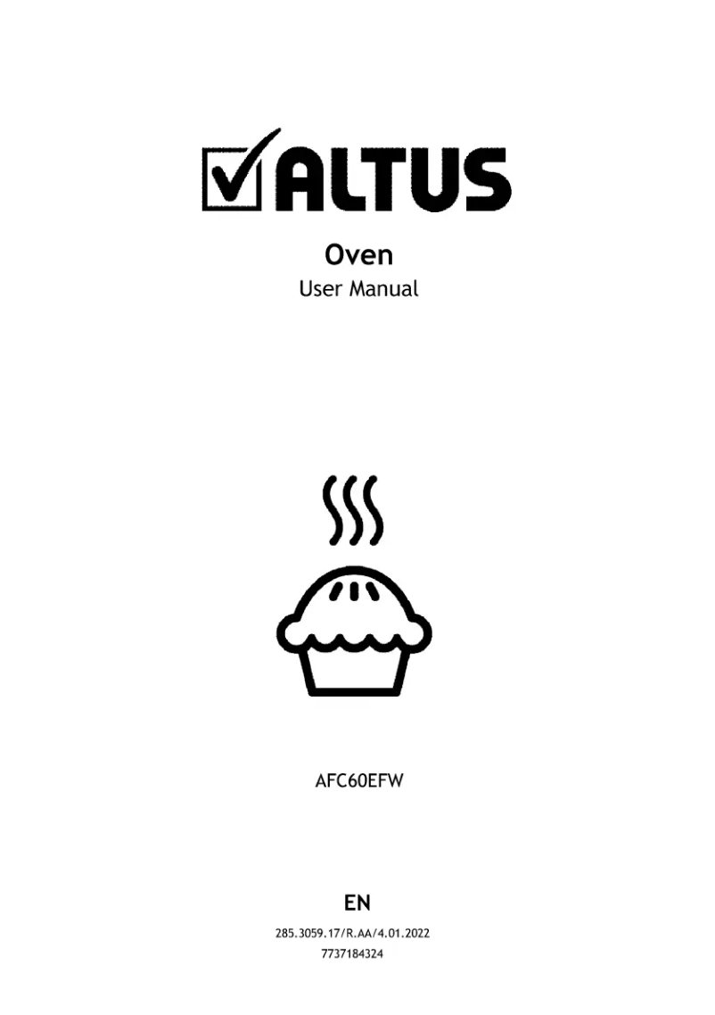 Página 1 del manual Manual de usuario Altus AFC60EFW