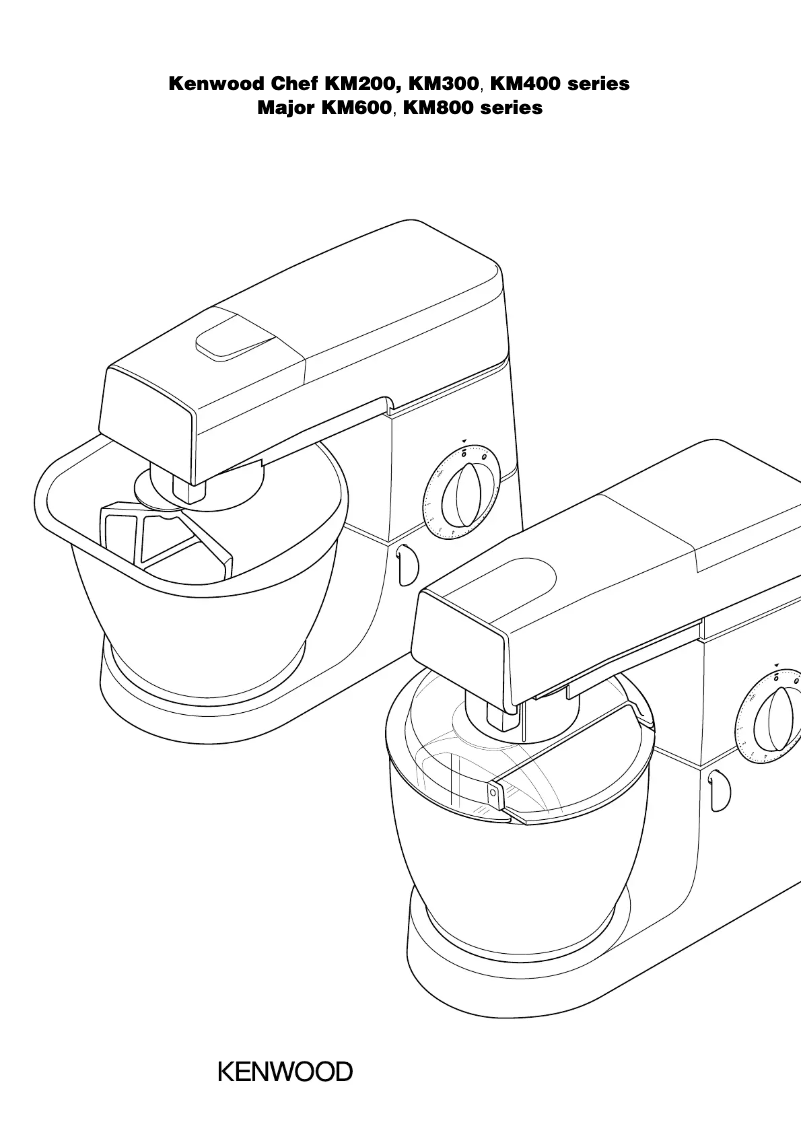 Page 1 de la notice Manuel utilisateur Kenwood KM420