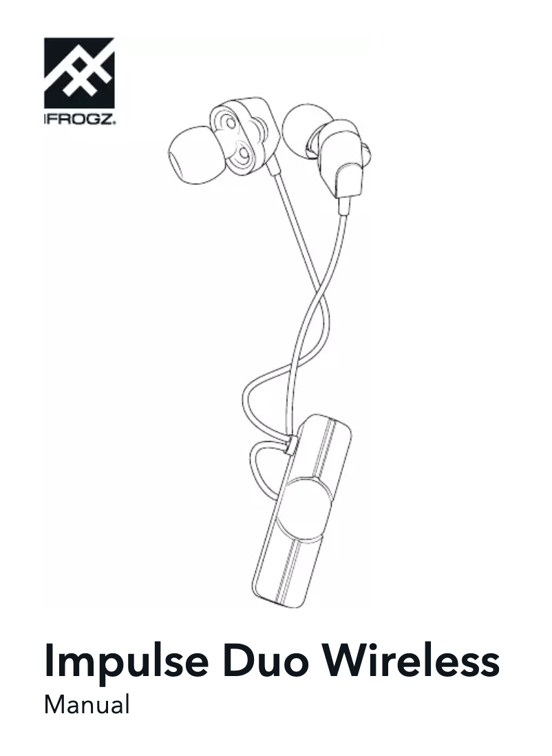 Page 1 de la notice Manuel utilisateur Zagg Impulse Duo