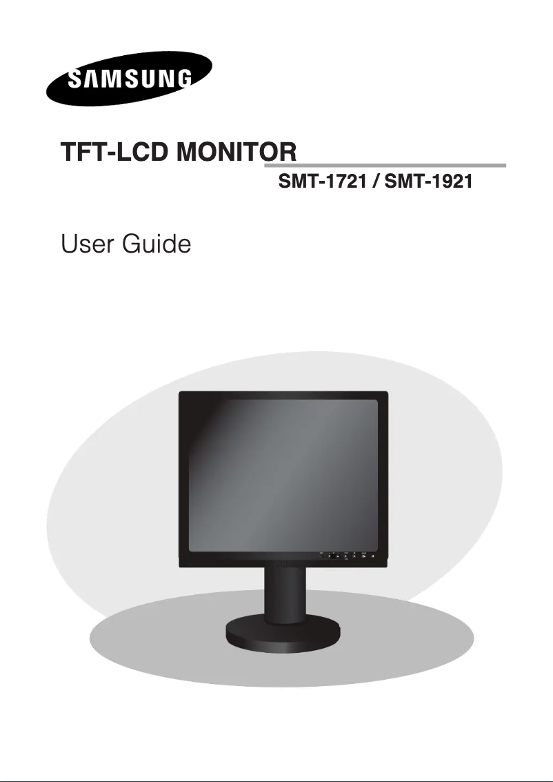 Page 1 de la notice Manuel utilisateur Samsung SMT-1921