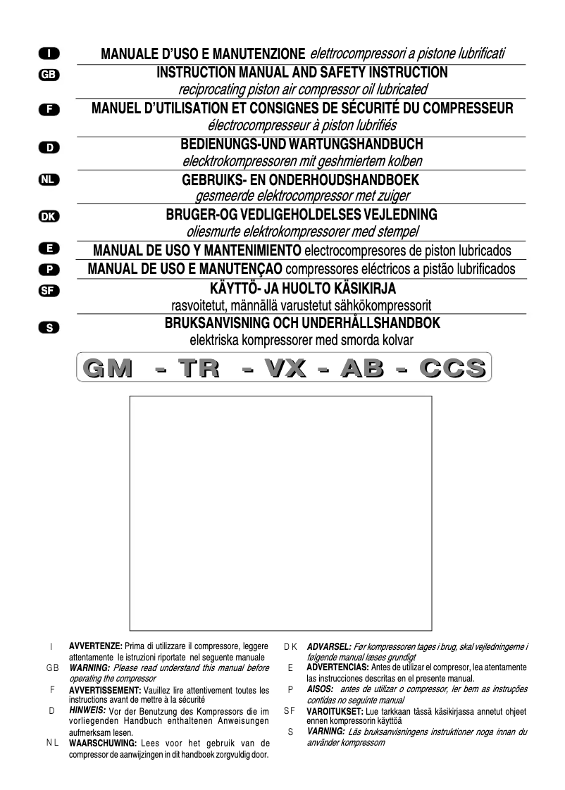 Page 1 de la notice Manuel utilisateur Makita AC330