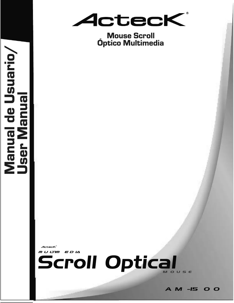 Page 1 de la notice Manuel utilisateur Acteck AM-1500