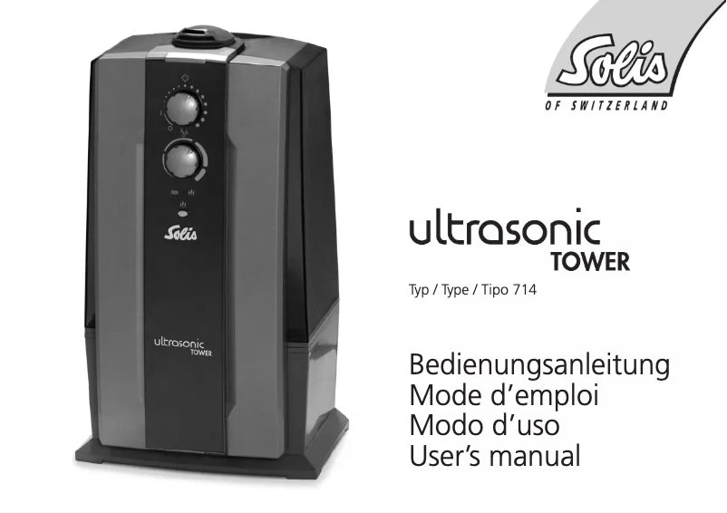 Page 1 de la notice Manuel utilisateur Solis Tower 714
