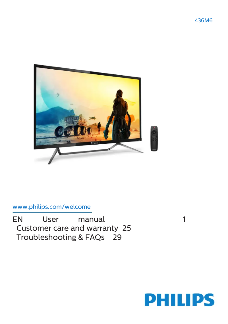 Image de la première page du manuel de l'appareil Momentum 436M6