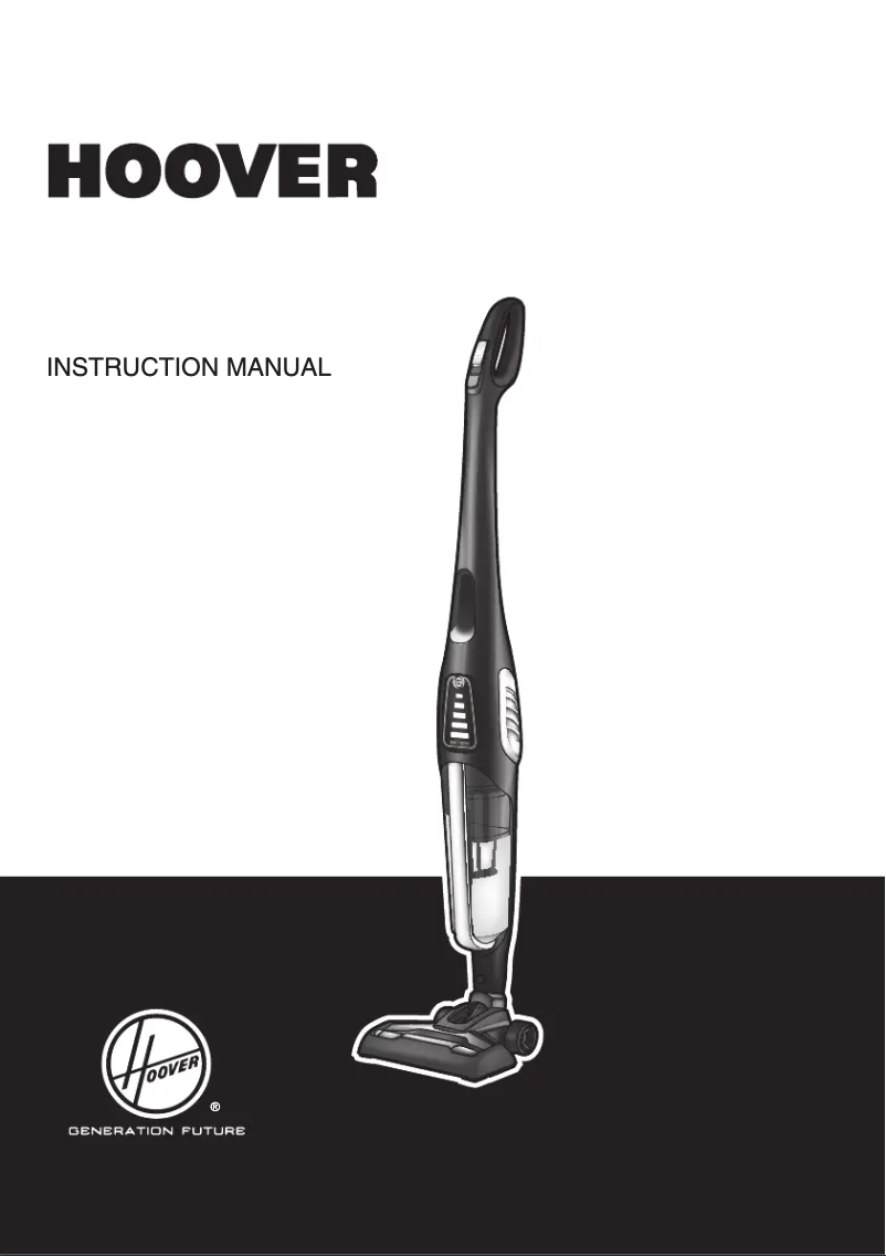 Página 1 del manual Manual de usuario Hoover Unplugged UNP300R