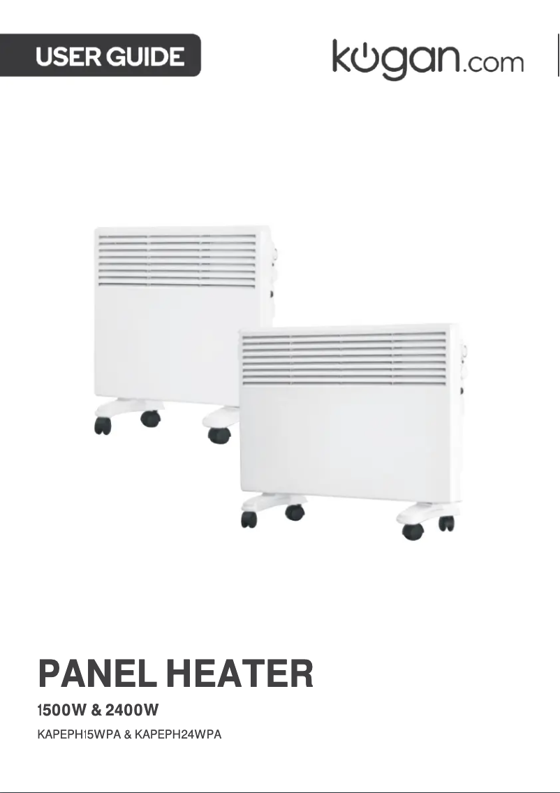 Page 1 de la notice Manuel utilisateur Kogan KAPEPH15WPA