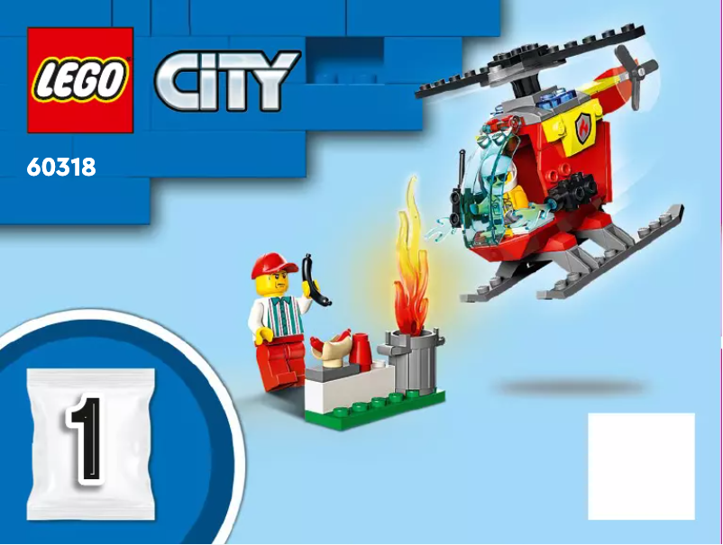 Page 1 de la notice Manuel utilisateur Lego City 60318