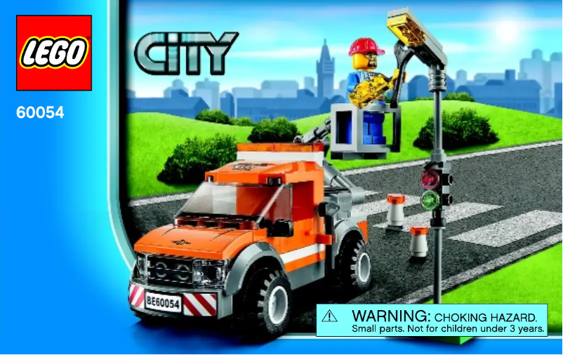 Page 1 de la notice Manuel utilisateur Lego City 60054