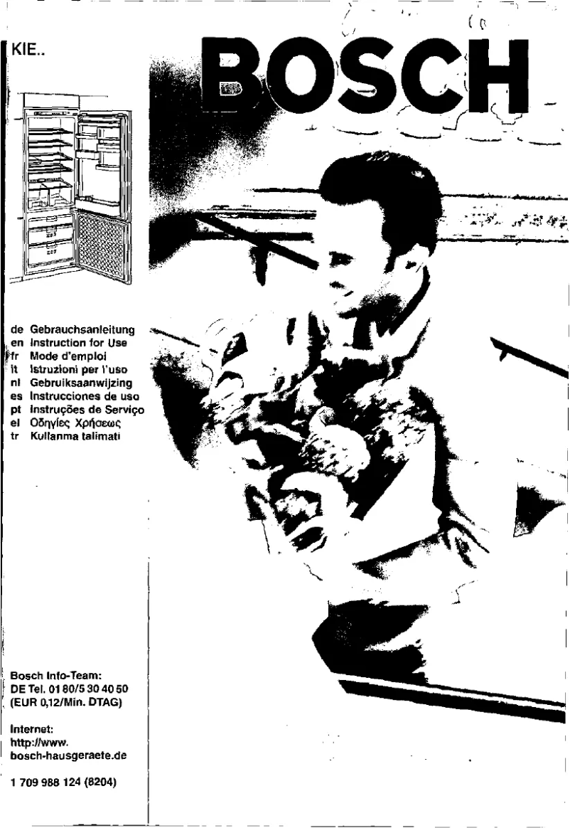 Page 1 of the manual User Manual Bosch KIE32D1