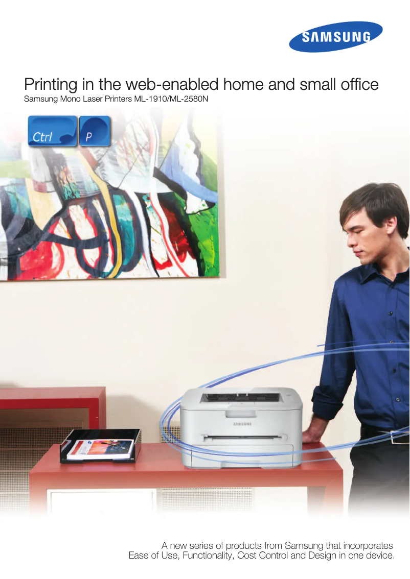 Page 1 de la notice Manuel utilisateur Samsung ML-1910