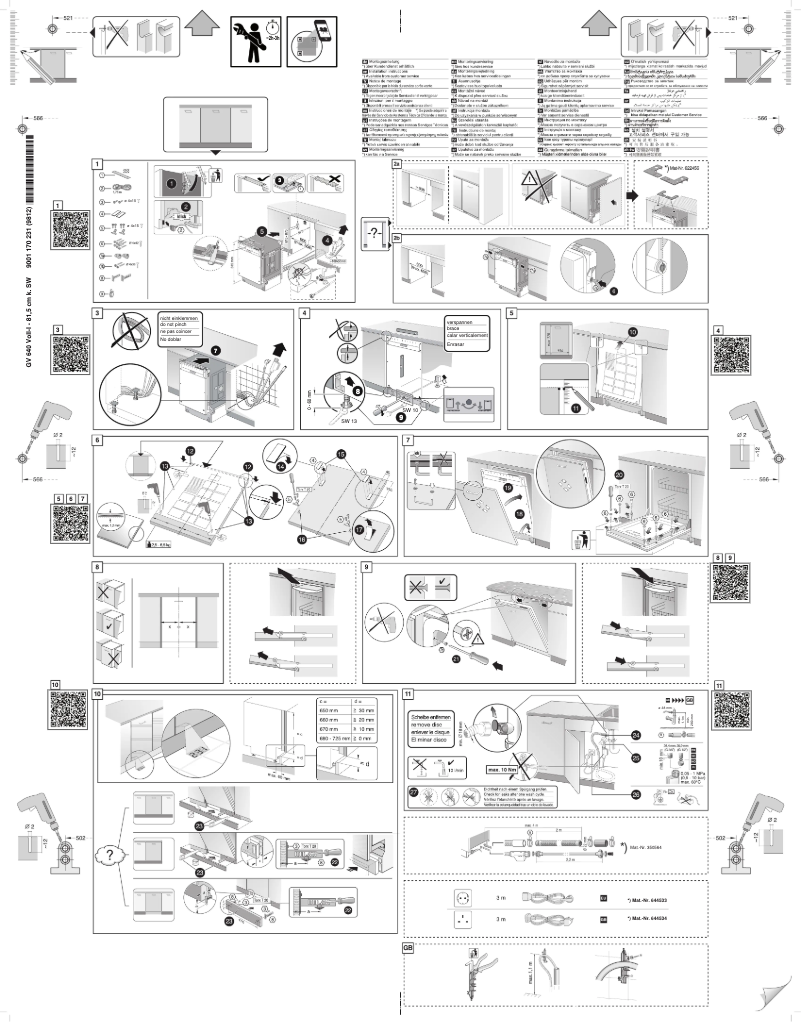 Página 1 del manual Manual de usuario Bosch SMV93M30NL