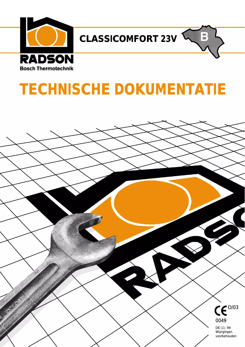 Page 1 de la notice Manuel utilisateur Junkers Classicomfort 23V