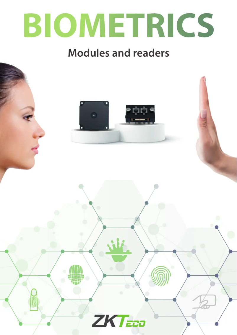 Page 1 of the manual Quick Start Guide ZKTeco ZK9500