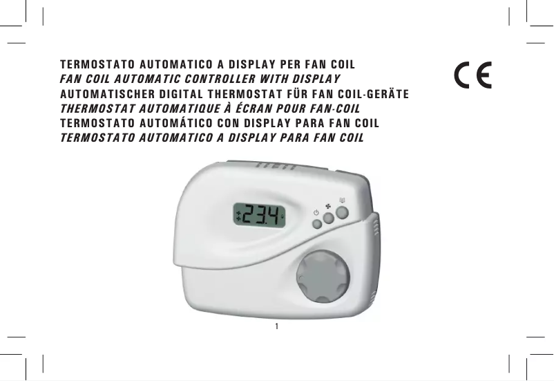 Page 1 de la notice Manuel utilisateur Seitron TFPF03MC