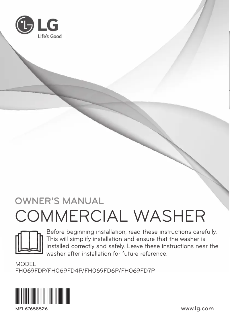 Page 1 of the manual User Manual LG FH069FDP