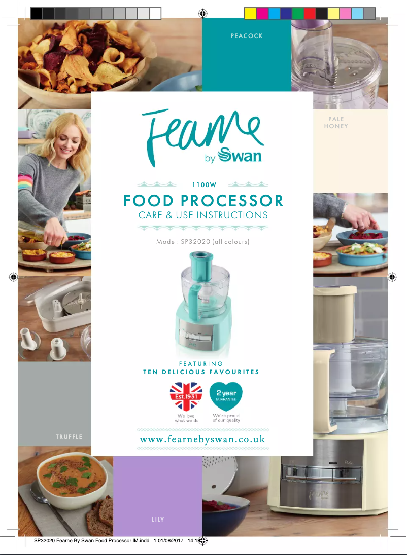 Page 1 de la notice Manuel utilisateur Swan SP32020PKN