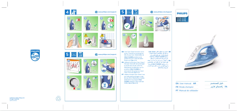 Página 1 del manual Manual de usuario Philips EasySpeed GC1752