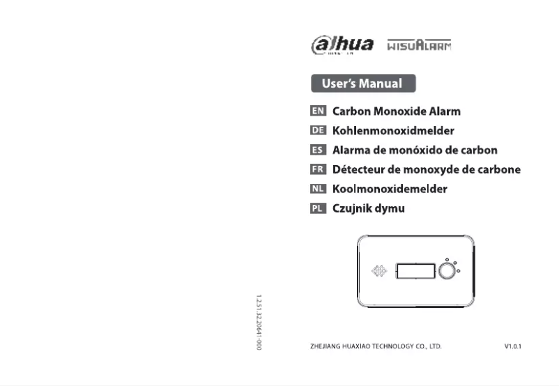 Page 1 de la notice Manuel utilisateur WisuAlarm GC20B