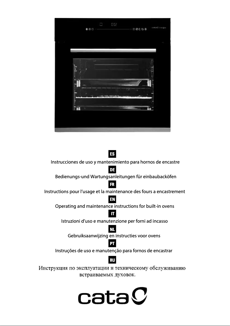 Página 1 del manual Manual de usuario CATA HGR 110 AS WH