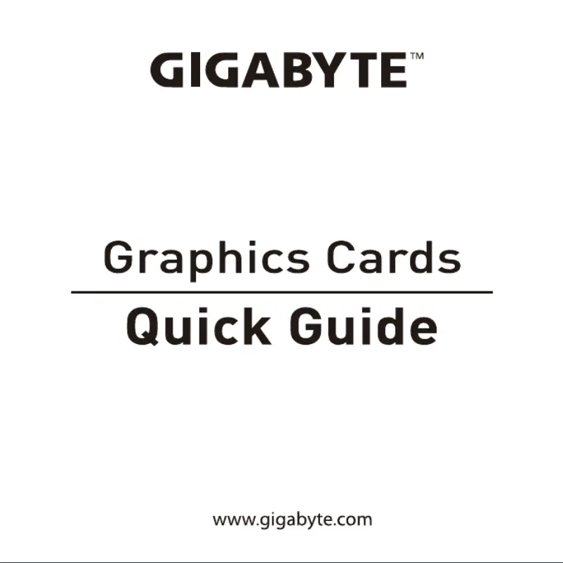 Página 1 del manual Manual de usuario Gigabyte GeForce GTX 1660 Ti D6 6G