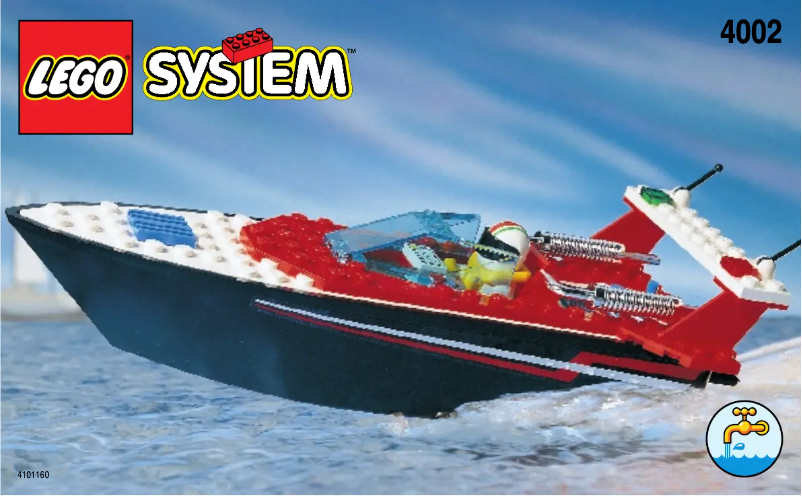 Página 1 del manual Manual de usuario Lego POWERBOAT